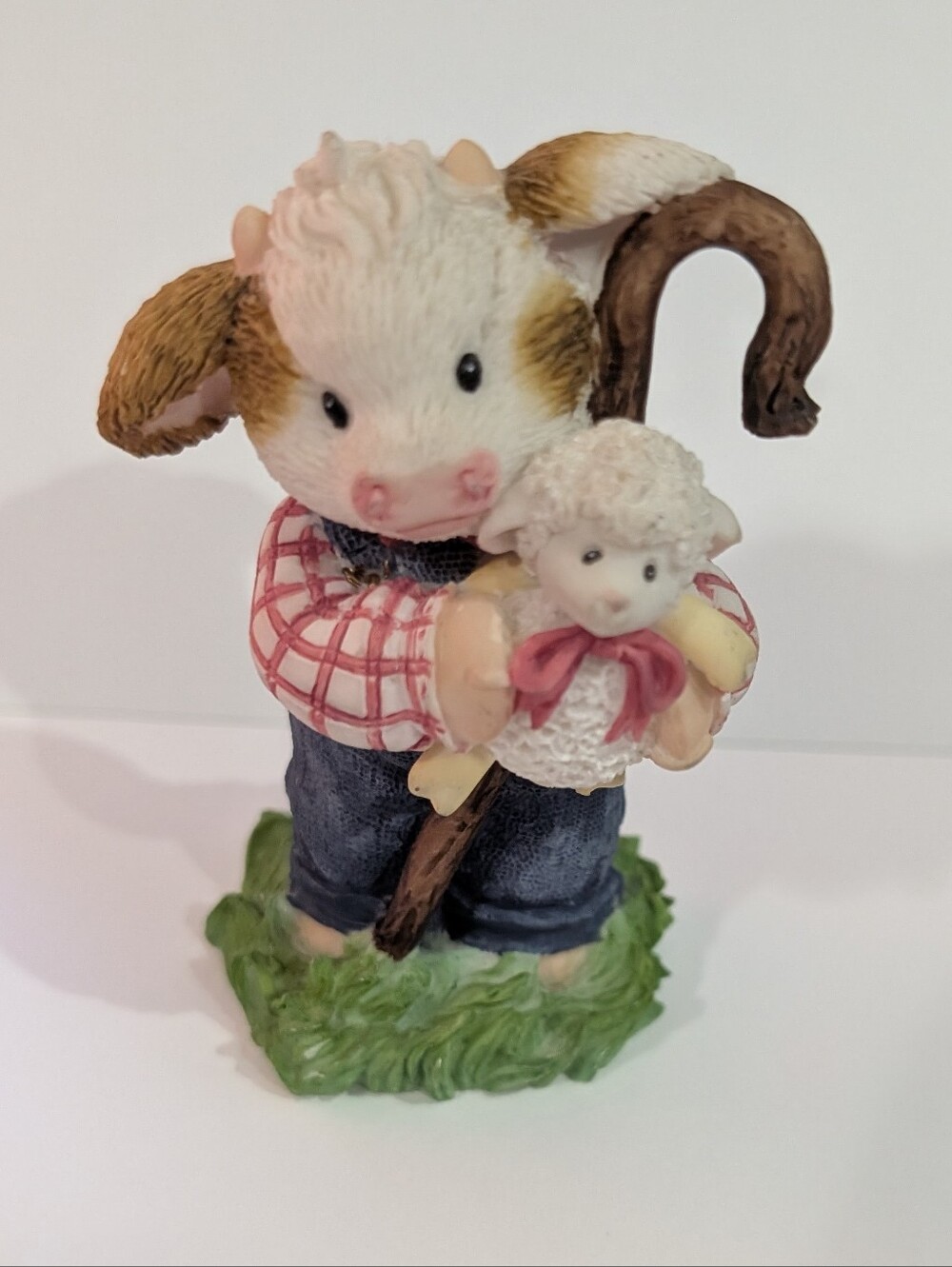 Marys Moo Moos "The Lord Is My Sheperd" Cow Figure EUC *BIN